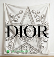 Dior Throw Blankets